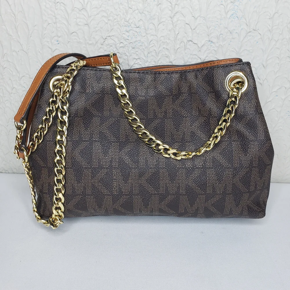 Michael Kors Brown Shoulder Bag - Picture 9 of 11
